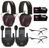 2 Pzas Auriculares para Disparo con Walkie Talkie y Gafas