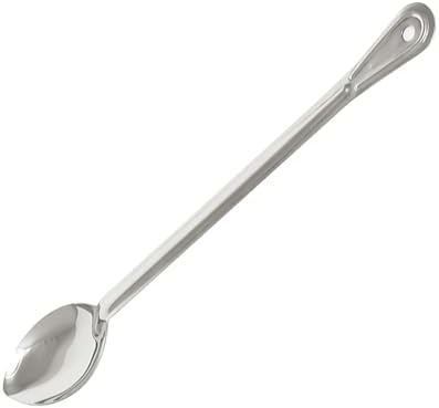 Cuchara acero inox mango largo 18pulg
