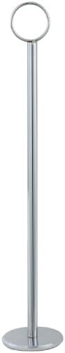 Soporte números mesa 18pulg acero inox