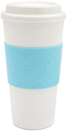 Taza viaje 16oz termo reutiliz. plástico doble pared sin BPA