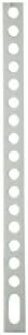 Cinturón espalda metal 9" 10pzas Plata