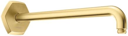 Brazo ducha transicional 15" óptica oro cepillado