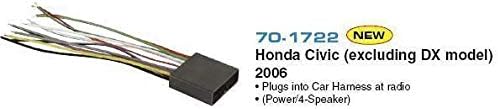 Adaptador arnés radio salpicadero Honda Civic 06-07