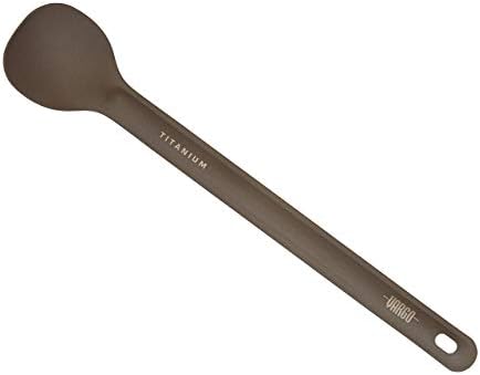 Cuchara titanio mango largo ultraligera 0.5oz