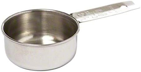 Taza medidora acero inox 1/3 taza