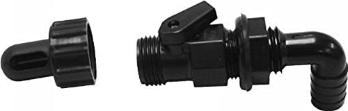 Cabezal pulverización con válvula 90D BLK