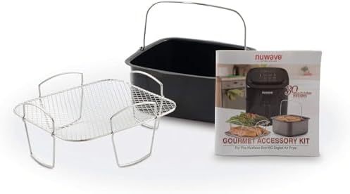 Accesorios freidora aire BRIO 6qt sartén reversible estante