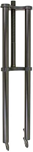 Tenedor ajustable acero bicicleta 1" roscado varios colores
