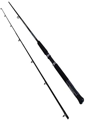 Caña arrastre 7'6" 2 piezas 10-20lb potencia media negro