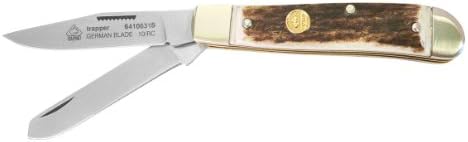 Cuchillo bolsillo plegable Trapper Staghorn