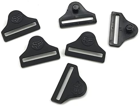 Hebilla rodilla Titan PRO 6 Uds color negro