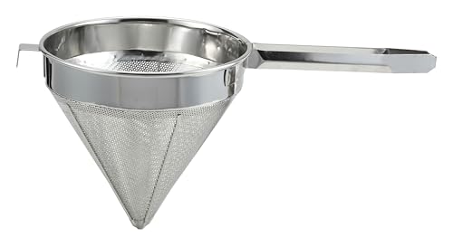 Colador acero inox 8pulg malla fina mediano