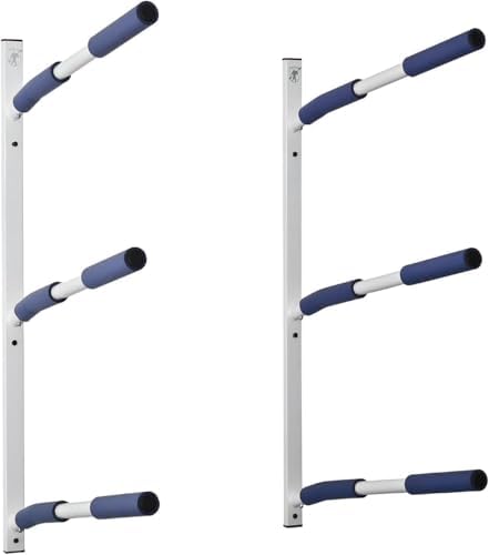 Rack híbrido pared para SUP y kayaks