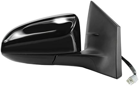 Espejo lateral pasajero Toyota Corolla negro plegable con cubierta