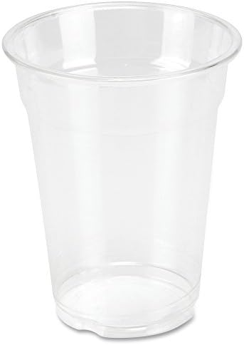 Taza plástico transparente 10oz 25uds bebidas frías