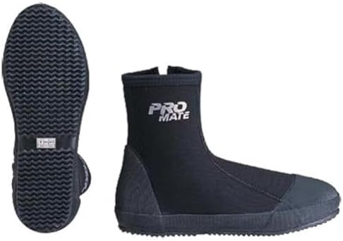 Botas buceo corte alto cremallera 0.197in