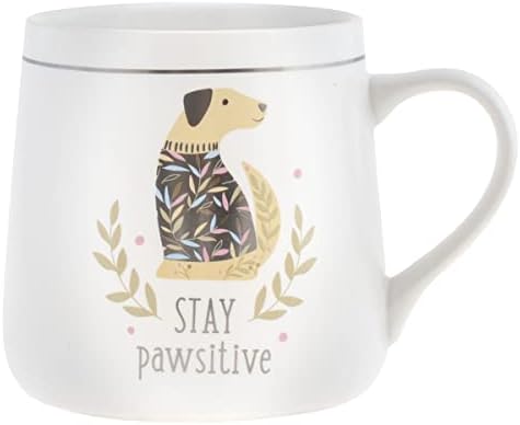 Taza cerámica Flora 18oz para café y té