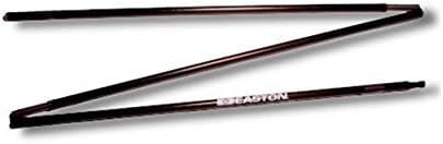 Poste fibra carbono negro 45