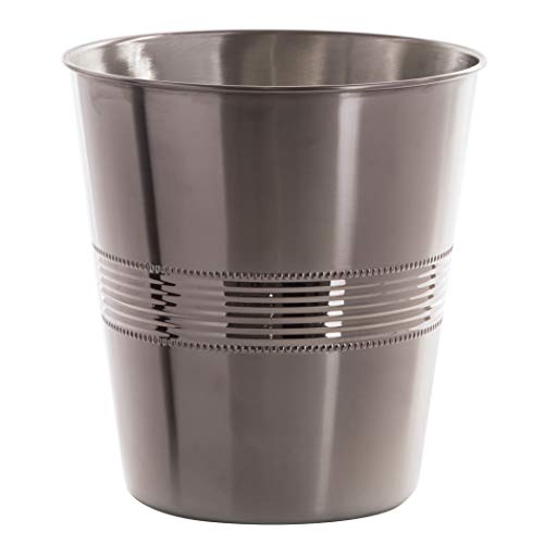 Cesta basura metal hogar oficina baño dormitorio cocina