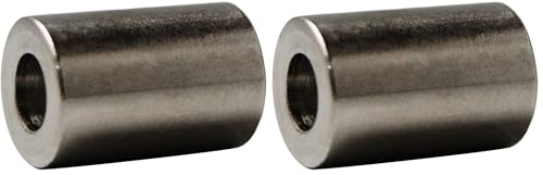 Espaciador acero inox 1/2pulg 1/2pulg para 1/4pulg set 2