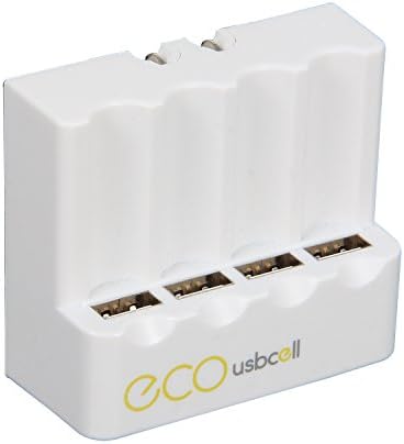 Cargador pared batería recargable USB set 4