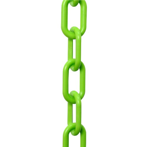Cadena plástica barrera 2pulg verde