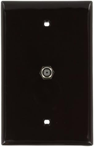 Jack pared video conector F 40539-MB marrón