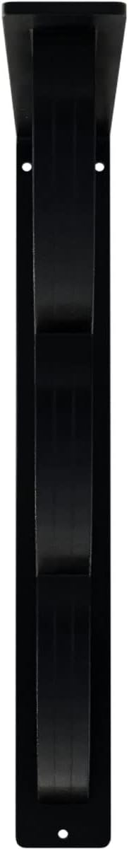 Soporte hierro forjado loera 2x12x15pulg central triple