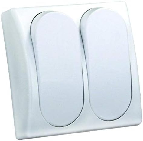 Interruptor simple modular blanco