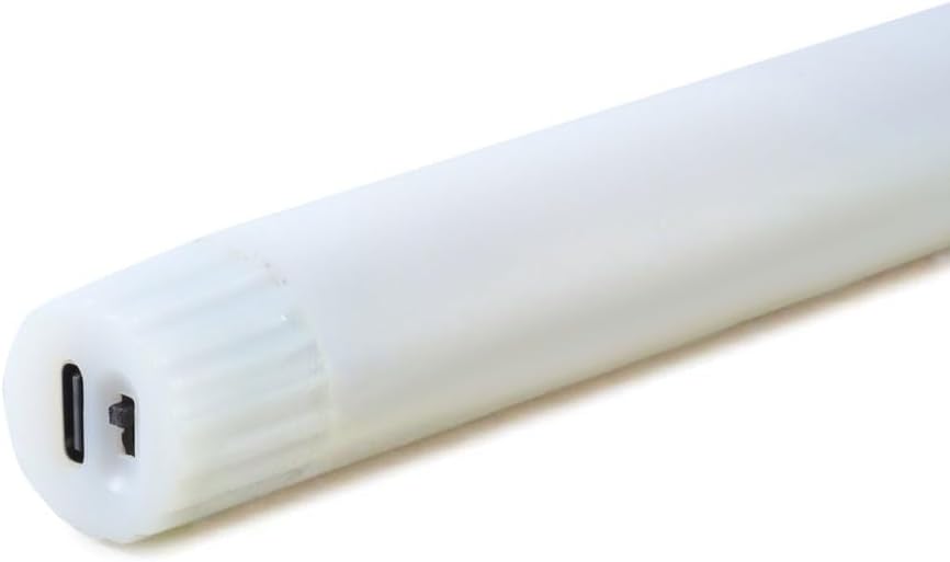 6 Velas Led Recargables Blancas 10pulg Con Control Remoto