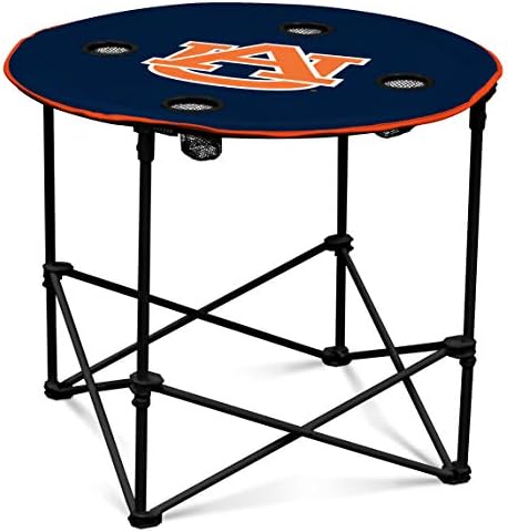Mesa redonda unisex con licencia NCAA color equipo