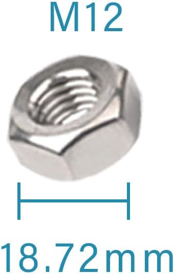 Tuercas hex acero inox 304 paquete 10