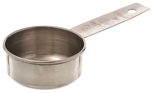 Taza medidora acero inox 1/4 taza