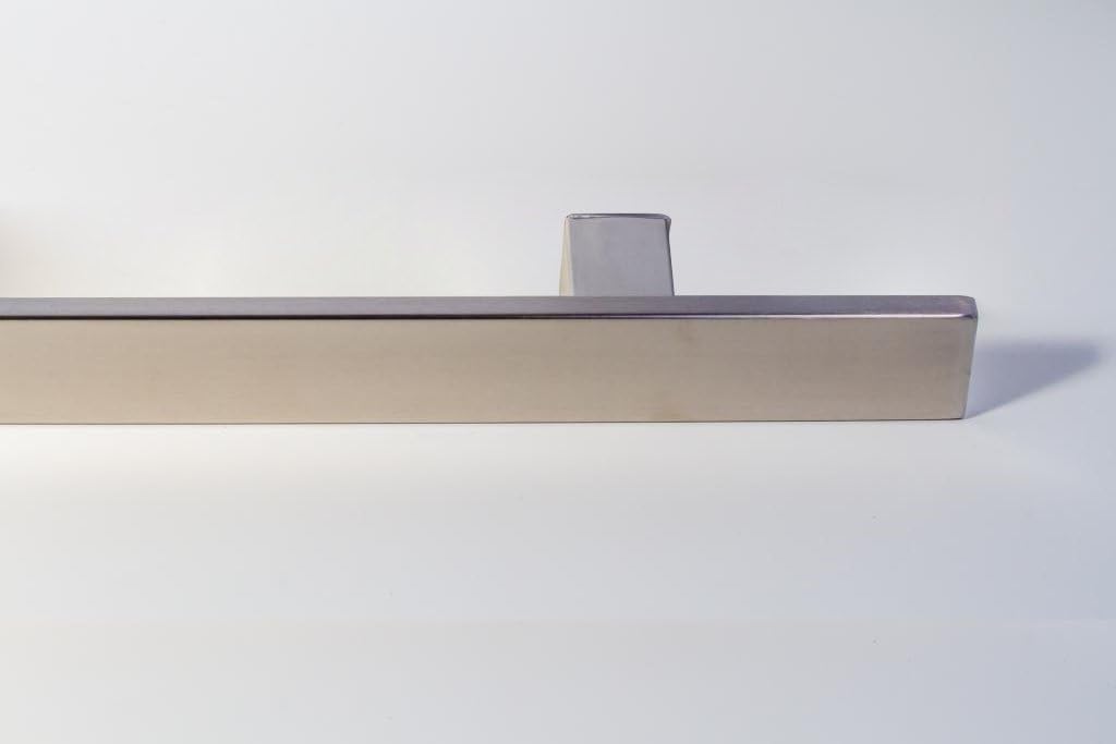 Manija puerta corrediza acero inox 12pulg satinado níquel