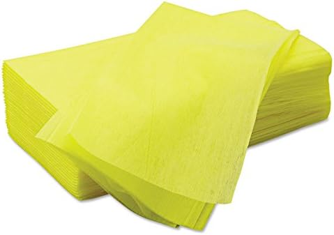 Pack 50 paños limpiaparabrisas 14.4x24pulg amarillo