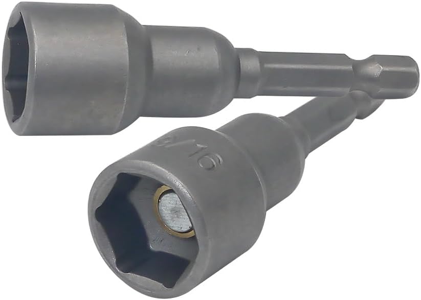 Brocas magnéticas vástago hexagonal 2 pzas 9/16pulg