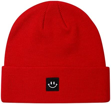 Gorro punto cara sonriente unisex