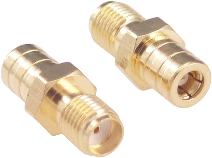 5 Pzas Adaptador SMA a SMB Hembra RF Conector