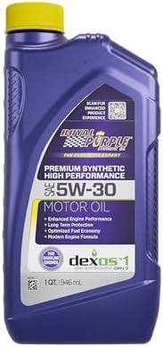 Aceite motor sintético SAE 5W-30 1gal