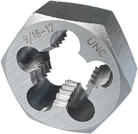 Troquel reenhebrado mano derecha hexagonal 9/16-12