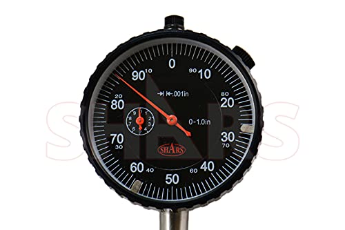 Indicador esfera 1" cara negra grad 0.1" 303-3111B
