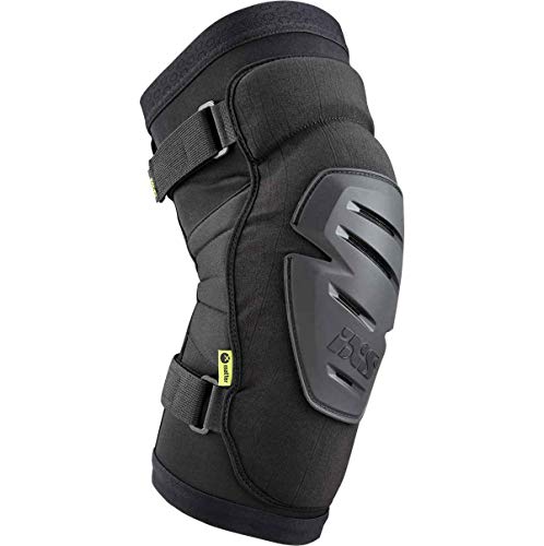 Rodillera bicicleta montaña negra para hombre y mujer