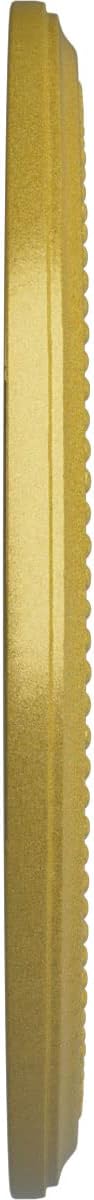 Medallón techo Diane 18x3 5/8x1 1/8 pintado oro