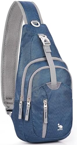 Bolsa bandolera multifuncional para senderismo y ciclismo