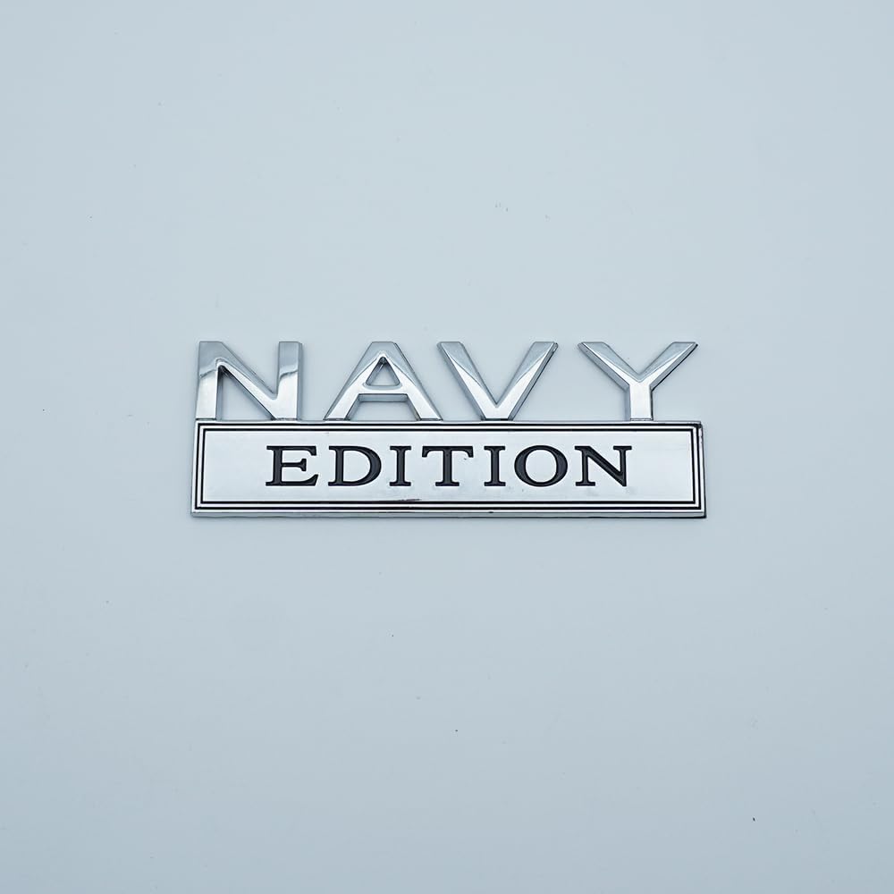 Set emblemas metal edición azul marino para auto camión