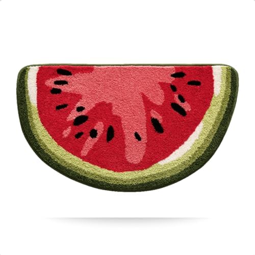 Tapete baño antideslizante absorbente dibujos animados frutas