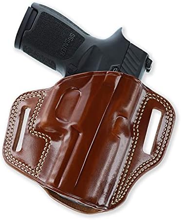 Funda cinturón piel marrón Combat Master