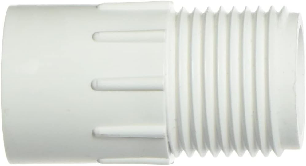Adaptador manguera PVC 1/2x3/4 pulg 2unid