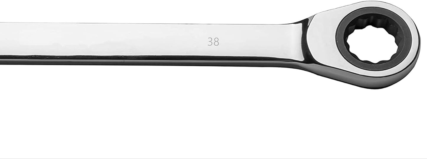 Llave trinquete métrica 38mm 72 dientes cabeza caja