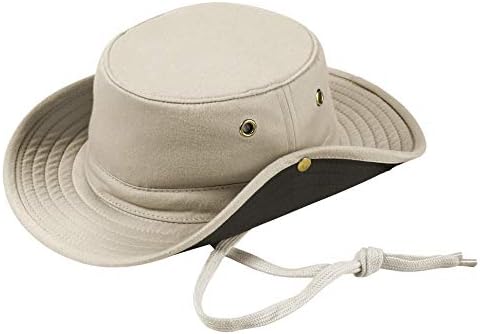 Sombrero flotante tejido solar para hombre con cordón y broches